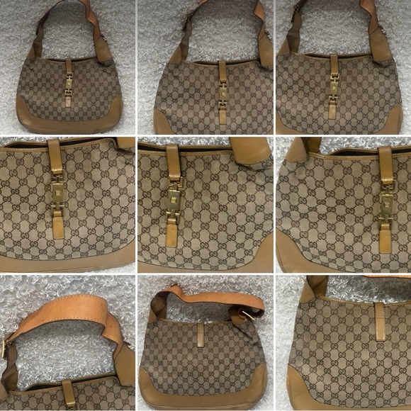 Vintage Gucci Jackie Bag Leather and Gold Hardware - Picture 15 of 16